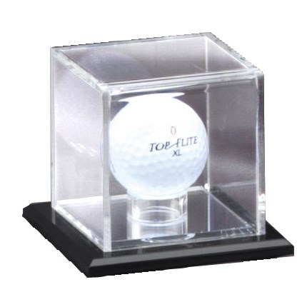 Mirrored Display Case - Golf | Wilson Trophy