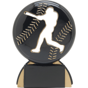 Baseball Resin with player silhouette