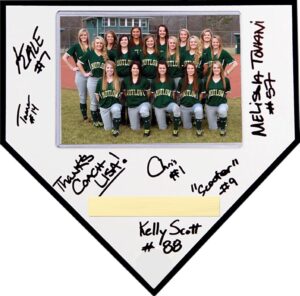 Signable Baseball/Softball Plaque