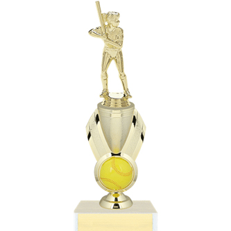 Softball Trophy - Riser Series - Female