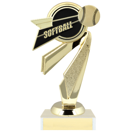 7" Bullseye Trophy Series - Softball
