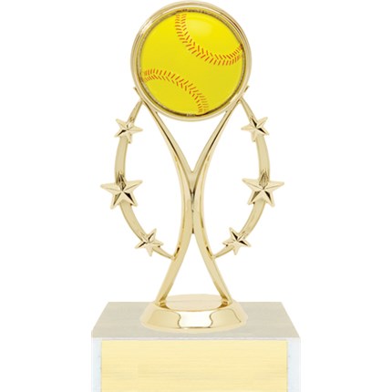 Color Sport Figure Trophy Series - Softball