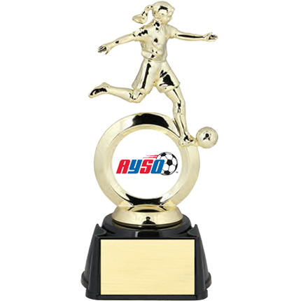 League Logo Mylar Trophy