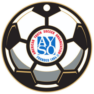 AYSO 2 Medal Series - 2.5" Insert