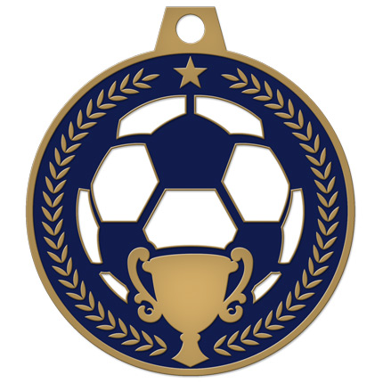 Medallion Series Soccer Trophy Medal