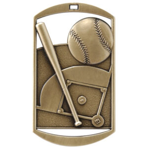 3D Dog Tags Series - Baseball
