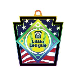 Little League Softball Spinner Medal - USA