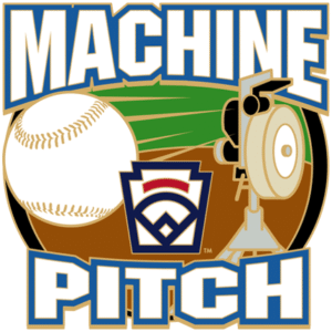 Little League Baseball Pin Series - Machine Pitch - New Logo
