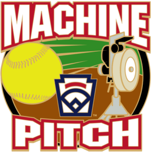 Little League Softball Pin Series - Machine Pitch - New Logo