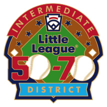 50/70 Intermediate Baseball Pin Series - District - New Logo