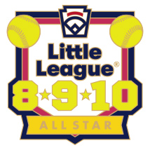 8-9-10 Year Old Softball Pin Series - All Star - New Logo