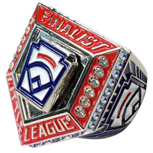2024 Little league Finalist Ring Blue and Red