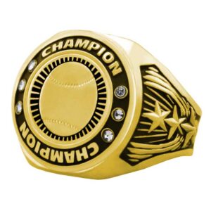 Bright Star Ring - Baseball Champion - Gold
