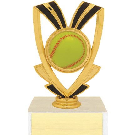 Ribbon Figure Trophy Series - Softball