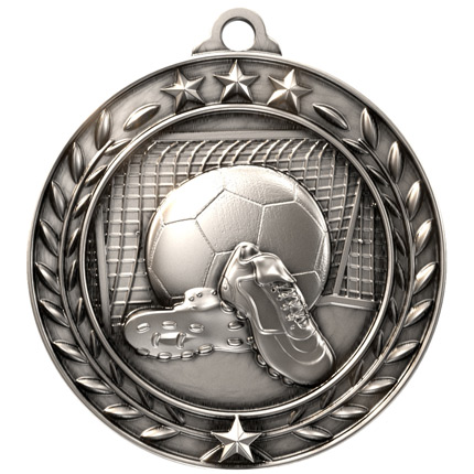 Wreath Soccer Medal Series - Image 2